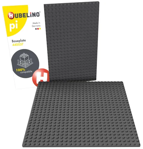 Hubelino pi: Grundplatte - grau [20,8 x 20,8 cm]