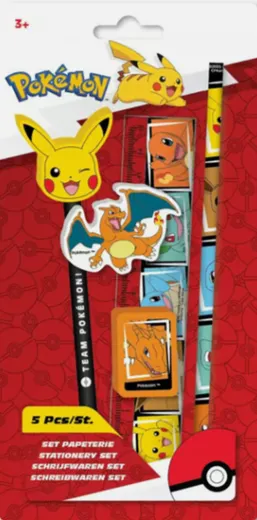 Pokémon: Stationery 5-Piece Set