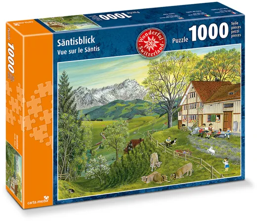 Säntisblick - Puzzle [1000 Teile]
