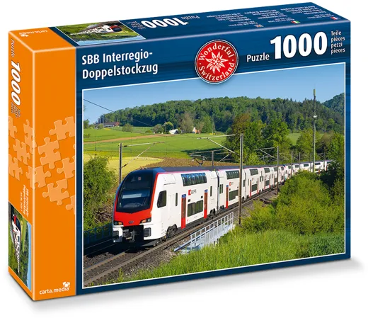 SBB Interregio-Doppelstockzug - Puzzle [1000 Teile]
