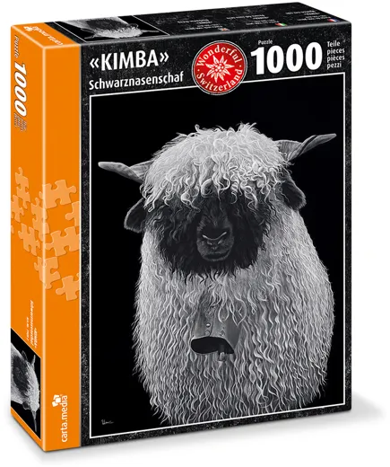 «KIMBA» Schwarznasenschaf - Puzzle [1000 Teile]
