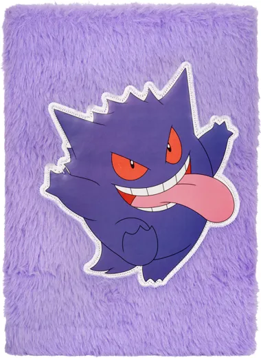 Pokémon: A5 Plush Gengar Notebook