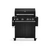 Burnhard Big FRED Deluxe Gasgrill 4-Brenner Black Edition, Gusseisen Grillrost