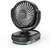 Momcozy Clip On Stroller Fan - black