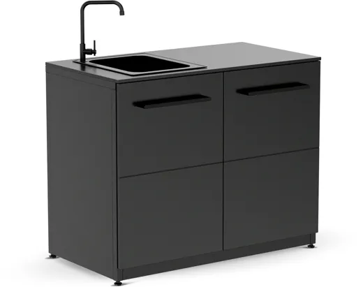 Cozze Elements Outdoor-Küche Spülmodul mit Tischplatte [110 cm]