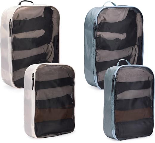 Thule Packing Cube Family Set - pond gray/white