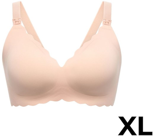 Momcozy Jelly Nursing Bra FB001 [XL] - skin
