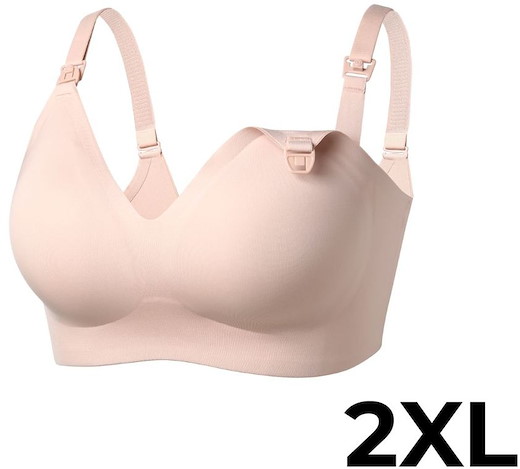 Momcozy Nursing Bra YN21 [2XL] - skin