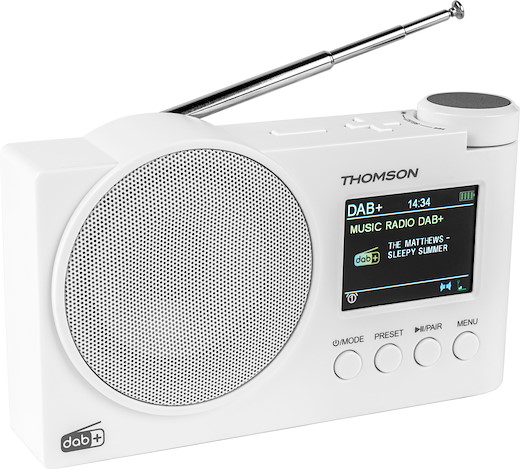 Thomson Radio RT400DABBT [DAB] - white