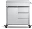 Burnhard Beistellwagen Outdoor Edelstahl