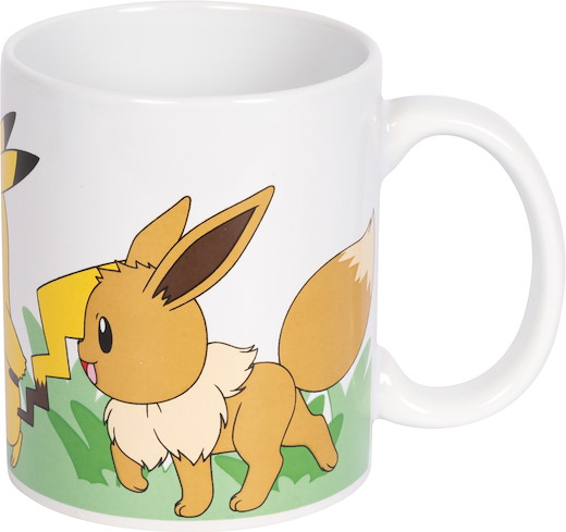 Pokémon: Pikachu + Evoli - Mug [325 ml]