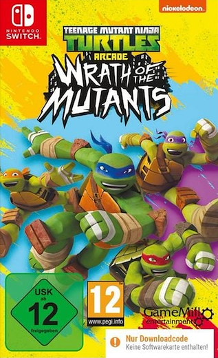 TMNT: Wrath of the Mutants [NSW] [Code in a Box] (D)