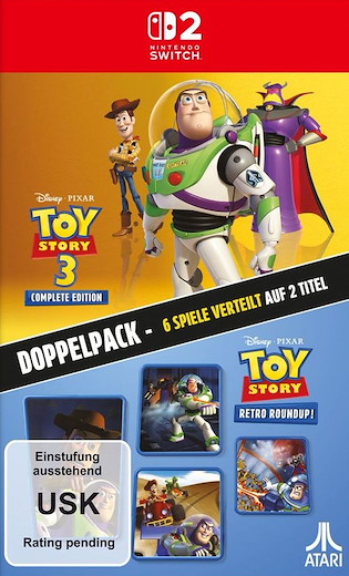 Toy Story 3 Complete + Retro Roundup! Double Pack [NSW2] (D)