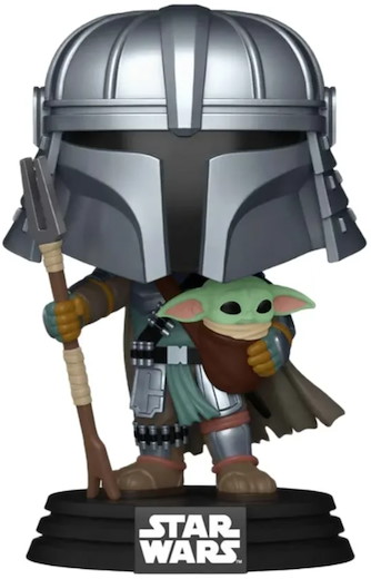 Funko POP! Star Wars - Mandalorian + Grogu 772 [10 cm]