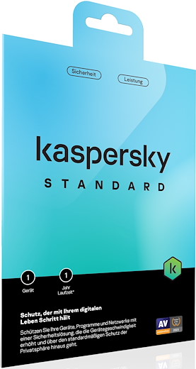 Kaspersky Standard (1 Gerät) [PC/Mac/Android] (D/E/F/I)