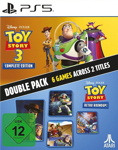 Toy Story 3 Complete + Retro Roundup! Double Pack [PS5] (D)