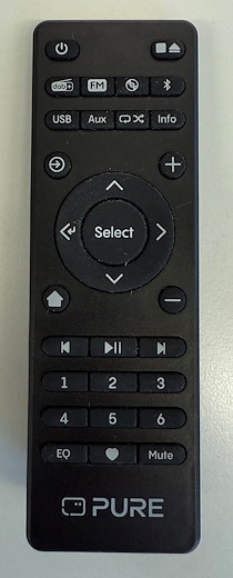 Pure Remote Control Classic Stereo Mini