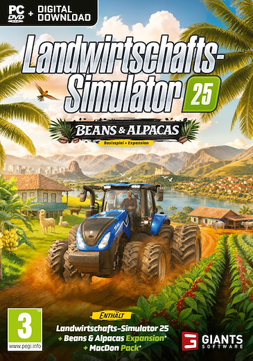 Landwirtschafts-Simulator 25 - Beans + Alpacas Edition [PC] (D)