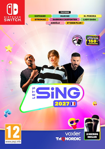 Let`s Sing 2027 + 2 Mic Bundle [NSW] (F)