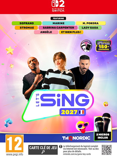 Let`s Sing 2027 + 2 Mic Bundle [NSW2] (F)