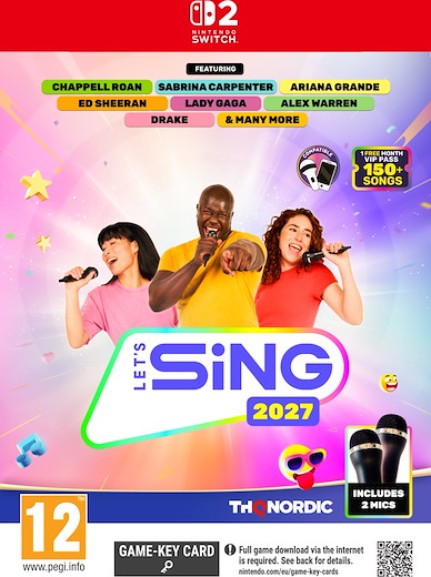 Let`s Sing 2027 + 2 Mic Bundle [NSW2] (E/F/S)