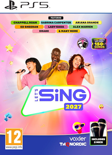 Let`s Sing 2027 + 2 Mic Bundle [PS5] (E/F/S)