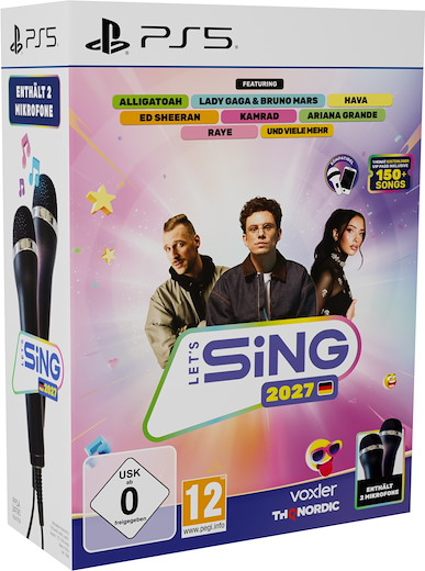 Let`s Sing 2027 + 2 Mic Bundle [PS5] (D)