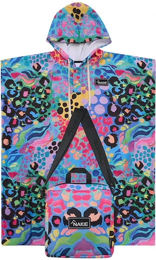 Nakie Hooded Towel - kasey rainbow