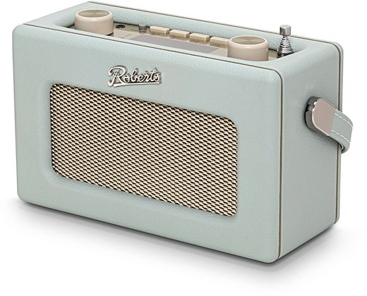 Roberts Revival Uno Solar Portable Radio - duck egg