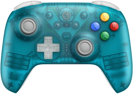 Ultimate 2 Wireless 2.4 G Controller - clear blue [PC]
