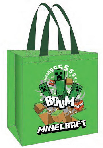 Minecraft Shopping Bag - Boom