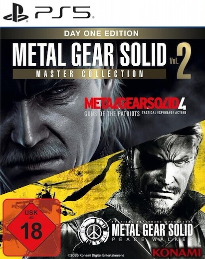 Metal Gear Solid Master Collection 2 - Day One Ed. [PS5] (D)