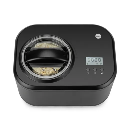 Wilfa Ice Cream and Yoghurt Maker Vanilla 3-in-1 - black