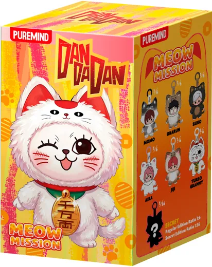 DanDaDan: Meow Mission Vinyl Plush - Blindbox